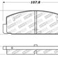 StopTech Performance 89-95 Mazda RX7 / 03-05 Mazda 6 Rear Brake Pads