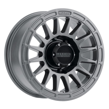 Method MR314 17x8.5 0mm Offset 8x6.5 130.81mm CB Gloss Titanium Wheel