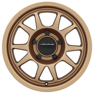 Method MR702 17x8.5 0mm Offset 5x5 71.5mm CB Method Bronze Wheel