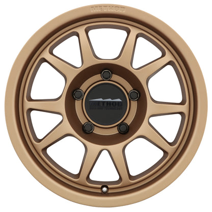 Method MR702 17x8.5 0mm Offset 5x5 71.5mm CB Method Bronze Wheel