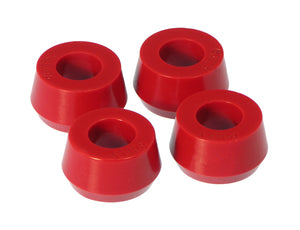 Prothane Universal Shock Bushings - Large Hourglass - 11/16 ID - Red