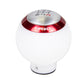 NRG Shift Knob - White (Includes 4 Interchangeable Rings)