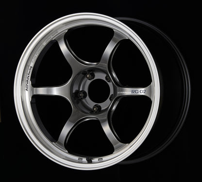 Advan RG-D2 18x9.0 +31 5-114.3 Machining & Racing Hyper Black Wheel