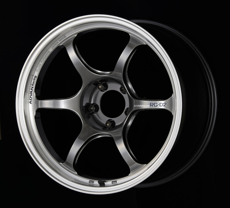 Advan RG-D2 18x11.0 +30 5-114.3 Machining & Racing Hyper Black Wheel