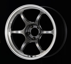 Advan RG-D2 18x9.5 +12 5-114.3 Machining & Racing Hyper Black Wheel