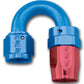 Russell Performance -16 AN Red/Blue 180 Degree Full Flow Swivel Hose End (With 1-1/2in Radius)