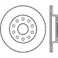 StopTech Sport Slotted (CRYO) 92-95 Toyota MR2 Turbo Rear Left Slotted Rotor