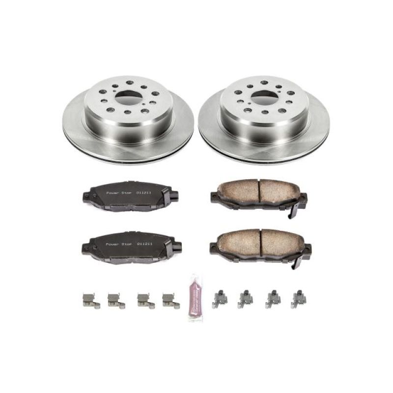 Power Stop 93-97 Lexus GS300 Rear Autospecialty Brake Kit