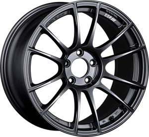 SSR GTX04 18x9.5 5x114.3 40mm Offset Dark Gunmetal Wheel