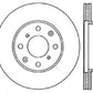 StopTech 96-00 Honda Civic DX/HX Coupe/90-00 Civic DX/LX Sedan Slotted & Drilled Left Front Rotor