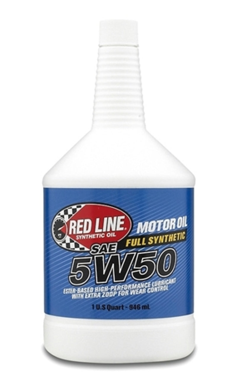 Red Line 5W50 Motor Oil - Quart