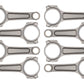 Manley Small Block Chevrolet 6.000in 2.100in Crankshaft I-Beam Connecting Rods - Set of 8