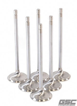 GSC P-D Toyota G16E-GTS 32.8mm Head (STD) Chrome Polished Intake Valves - Set of 6