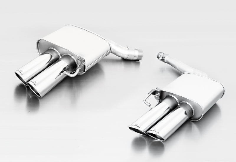 Remus 2007 Audi S5 Quattro Coupe (B8) 4.2L V8 Sport Exhaust Right w/84mm Angled Tail Pipe Set