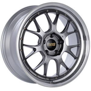 BBS LM-R 19x8.5 5x120 ET32 Diamond Black Center Diamond Cut Lip Wheel -82mm PFS/Clip Required