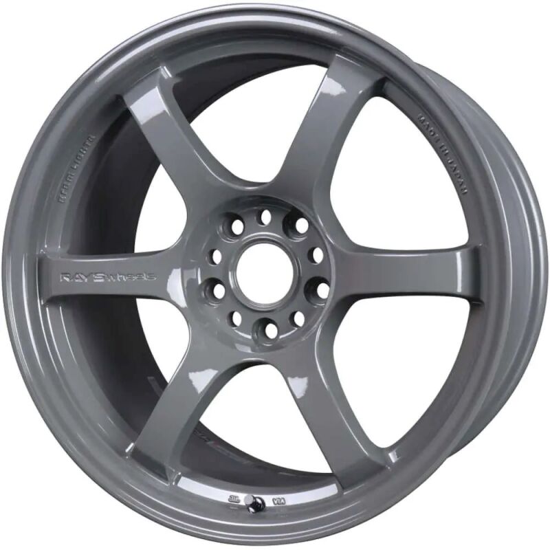 Gram Lights 57DR 17x9.0 +22 5-114.3 Glossy Gray Wheel