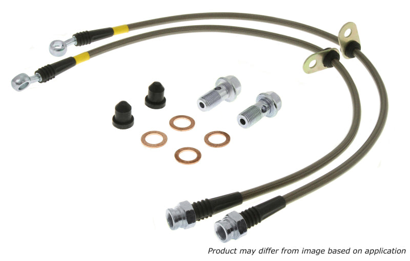 StopTech Stainless Steel Brake Line Kit - Rear