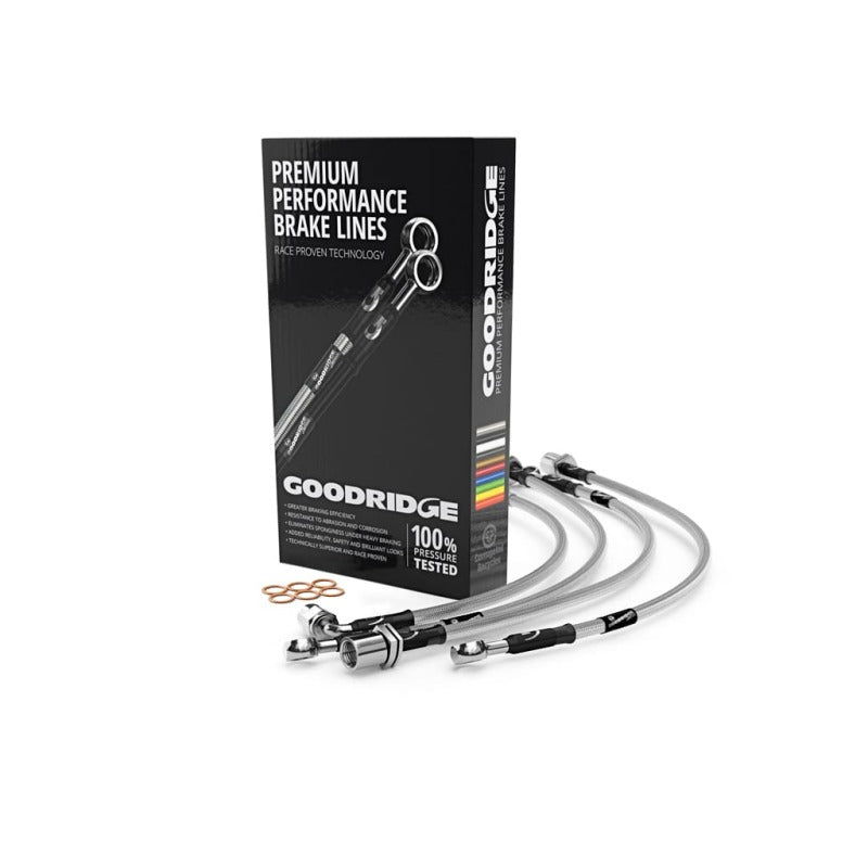 Goodridge 2020 Ford Mustang GT500 Stainless Steel Brake Lines