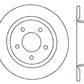 StopTech 04-10 Mazda3 Slotted & Drilled Left Rear Rotor