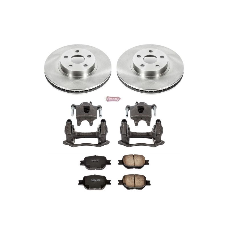 Power Stop 00-02 Toyota Celica Front Autospecialty Brake Kit w/Calipers