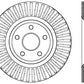 StopTech Slotted Sport Brake Rotor 11-17 Jeep Grand Cherokee (Excludes SRT8)