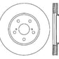 StopTech 02 Lexus ES 250/300/330/350 / 05-07 Toyota Avalon Slotted & Drilled Left Front Rotor