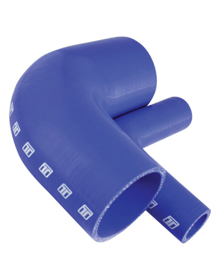 Turbosmart 90 Elbow 3.00 - Blue Silicone Hose