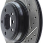 StopTech 12-16 BMW 335i Slotted & Drilled Rear Left Rotor