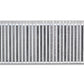 Vibrant Vertical Flow Intercooler Core 24in. W x 8in. H x 3.5in. Thick