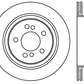 StopTech 00-03 BMW M5 (E39) Slotted & Drilled Left Rear Rotor