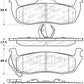 StopTech Sport Brake Pads w/Shims and Hardware - Rear