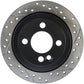 StopTech 07-09 Mini Cooper/Cooper S Slotted & Drilled Left Rear Rotor