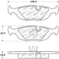 StopTech Performance Rear Brake Pads