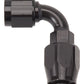 Russell Performance -12 AN Black 90 Degree Full Flow Hose End