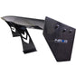 NRG Carbon Fiber Spoiler - Universal (69in.) w/NRG Logo / Stand Cut Out / Large Side Plate