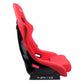 NRG FRP Bucket Seat (Red Cloth) - Large