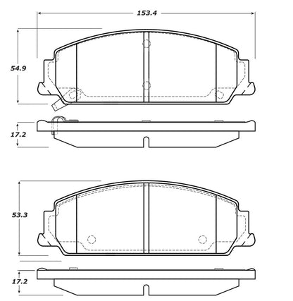 StopTech Street Touring Brake Pads