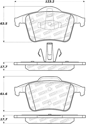 StopTech Street Brake Pads