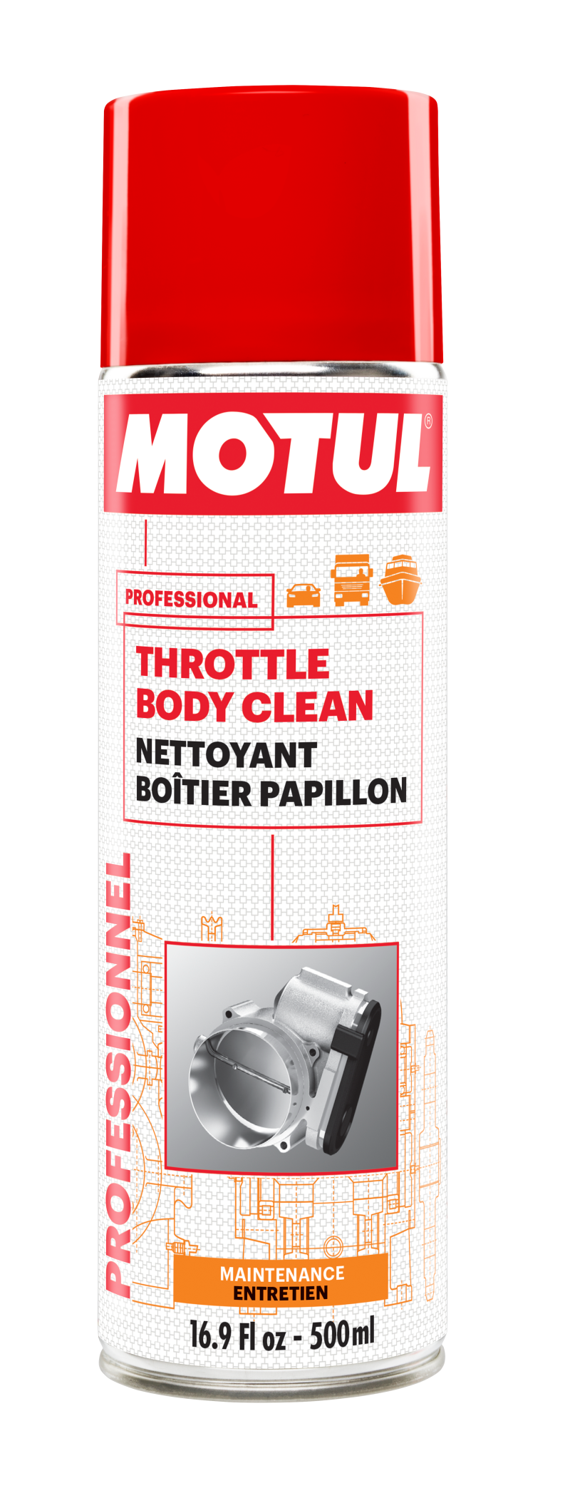 Motul 300ml Throttle Body Clean Additive (Aerosol)