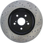 StopTech 04 Lexus RX330 SportStop Slotted & Drilled Right Rear Rotor