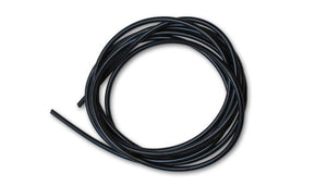 Vibrant 3/16in (4.75mm) I.D. x 25 ft. of Silicon Vacuum Hose - Black