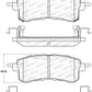 StopTech Street Brake Pads - Front