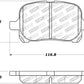 StopTech Street Touring Brake Pads