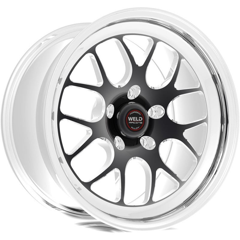 Weld S77 20x7 RT-S HD / 6X5.5 BP / 4.5in BS Black Wheel 3.540 ID (Low Pad) - Non-Beadlock