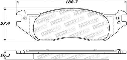 StopTech Street Brake Pads