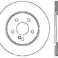 StopTech Slotted & Drilled Sport Brake Rotor