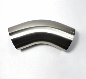 Stainless Bros 2.50in Diameter 1.5D / 3.75in CLR 45 Degree Bend Leg Mandrel Bend