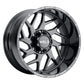 Weld Off-Road W117 22X10 Fulcrum 8X180 ET-18 BS4.75 Gloss Black MIL 124.3