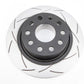 DBA 10-14 VW Golf GTI (Mk6) Street T2 Slotted Rear Brake Rotor