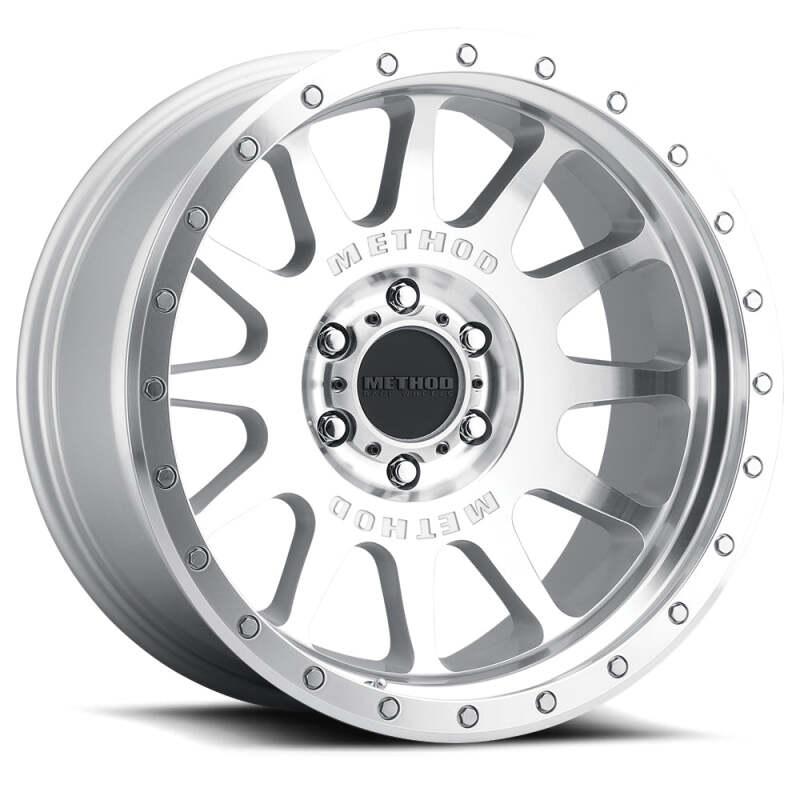 Method MR605 NV 20x10 -24mm Offset 6x5 106.25mm CB Machined Wheel